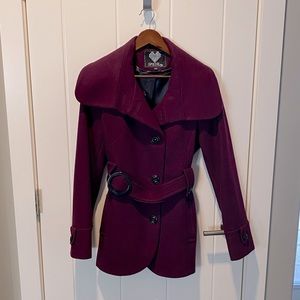 Plum colored jacket
